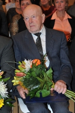Vladimír Svoboda při udělení pocty hejtmana v roce 2014