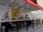 Převzetí ocenění na mezinárodním knižním veletrhu a literárním festivalu Svět knihy v Praze na Výstavišti v Holešovicích