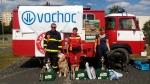 Kynolog HZS Libereckého kraje nstržm. Pavel Málek zúčastnil závodu záchranných psů