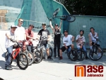 Exhibice Back on the Bike ve skateparku Jablonec nad Nisou