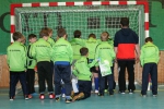 Turnaj starších přípravek ve fotbale v jilemnické hale - tým domácí Jilemnice