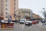 Dopravní situace v Nádražní ulici v Turnově