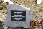 Podpis smlouvy a poťukání základního kamene stavby fotbalového hřiště s umělým povrchem v Turnově