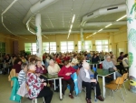 Jarní setkání seniorů ve školní jídelně ZŠ Žižkova Turnov