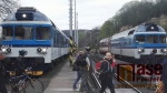 Jízda prvního přímého vlaku z Prahy do Harrachova