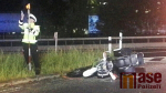 Místo nehody mladého motorkáře v Hodkovicích nad Mohelkou