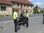 Policejní kontroly motorkářů na Českolipsku