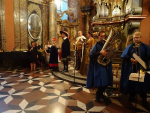 Slavnostní pasování na rytíře Řádu krásného slova v pražském Klementinu
