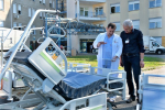 Nová moderní elektricky polohovatelná nemocniční lůžka pro turnovskou nemocnici