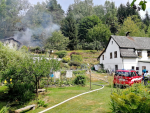Požár včelína v obci Mařenice - Dolní Světlá
