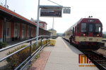 Železniční nádraží v Turnově v dopolední špičce v úterý 4. září 2018