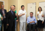 Otevření nové lékárny a předání cétéčka v turnovské nemocnici