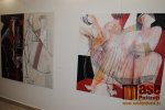 Vernisáž výstavy obrazů Milana Chabery Velká komunikace
