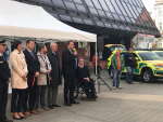 Převzetí nových sanitek pro Zdravotnickou záchrannou službu Libereckého kraje