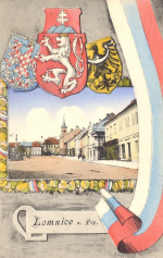 Prvorepublikové pohlednice Lomnice nad Popelkou