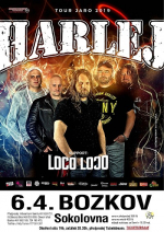 Koncert kapely Harlej v Bozkově