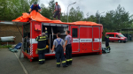 Taktické cvičení jednotek sboru dobrovolných hasičů v Turnově