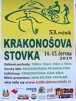 Start 53. ročníku pochodu Krakonošova stovka ve Vrchlabí