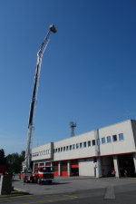 Den s hasiči na stanicích HZS LK pro sedmáky ze tří základních škol