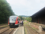 Vlak Siemens Desiro společnosti Arriva na trase Praha - Stará Paka - Liberec