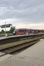 Vlak Siemens Desiro společnosti Arriva na trase Praha - Stará Paka - Liberec
