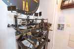 Původní hodinový stroj z muzejní věže