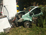 Dopravní nehoda v Záskalí, které je součástí Hodkovic nad Mohelkou
