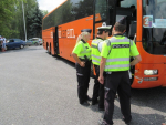 Dopravně bezpečnostní akce zaměřená na kontroly autobusů a nákladních vozidel