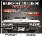 4. ročník srazu fanoušků amerických aut a motocyklů Krkonoše Amerikou