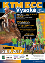 Závod KTM ECC ve Vysokém nad Jizerou 2019