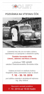 Vernisáž výstavy u příležitosti 100. výročí založení Československého červeného kříže
