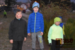 Mikulášský běh dětí v semilském parku Ostrov