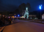 Slavnostní rozsvícení vánočního stromu v Košťálově