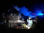 Požár chaty v Liberci - Machnín