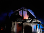 Požár chaty v Liberci - Machnín
