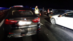Hromadná nehoda na dálnici D10 u Svijan