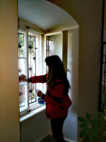 Ratibořice - mytí oken