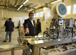 Výroba nanoroušek firmou CUBO Investments v areálu Preciosa Turnov