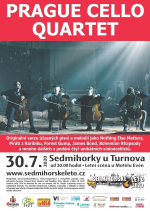 Koncert Prague Cello Quartet v Sedmihorkách