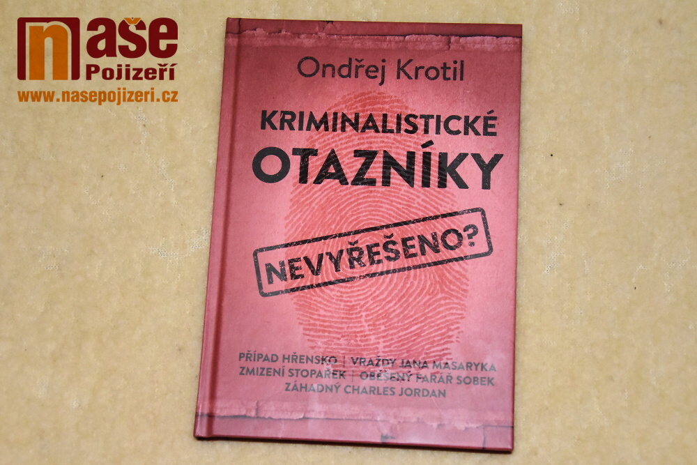 Kniha Kriminalistické otazníky<br />Autor: Petr Ježek