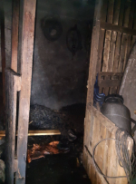 Požár v rodinném domě v Kruhu