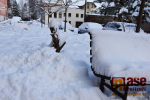 Zima v Semilech po lednové sněhové nadílce