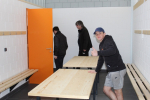 Rekonstruované kabiny a zázemí fotbalistů SK Studenec