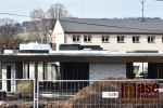Průběh stavby školky Treperka v Semilech na přelomu března a dubna 2021