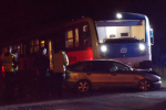 Srážka osobního vlaku s autem na přejezdu v Příšovicích