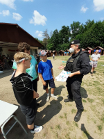 Policisté navštívili tábor Krasnov poblíž obce Vyskeř