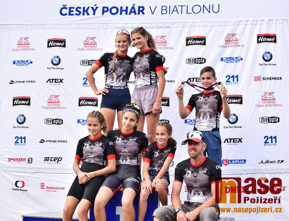 2. kolo Českého poháru žactva v letním biatlonu ve Vrchlabí