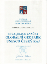 Revalidace značky Globální geopark Unesco Český ráj
