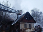 Hořela chalupa v Bořkově u Semil, zasahovalo šest jednotek hasičů