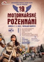 Motorkářské požehnání ve Vrchlabí 2022